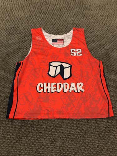 Reversible Cheddar Lacrosse Pinnie