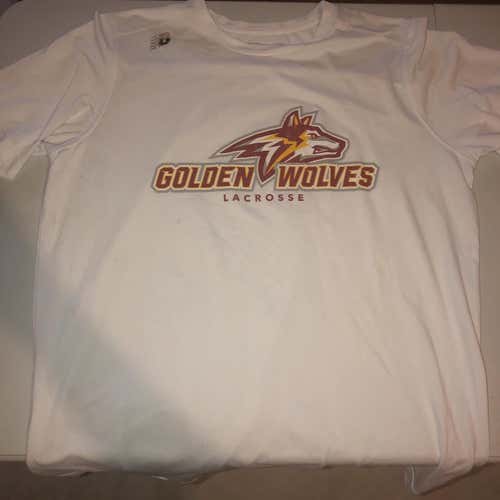 White Adult Large New Balance Shirt