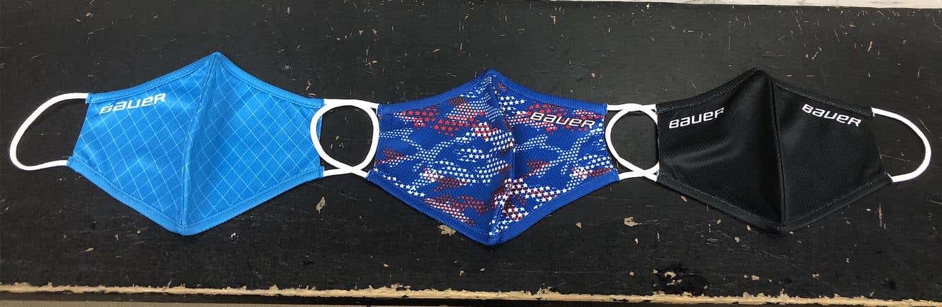 *3 PACK* Bauer REVERSIBLE masks