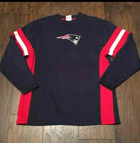 New England Patriots NFL Crewneck Style Shirt Size Medium-Large