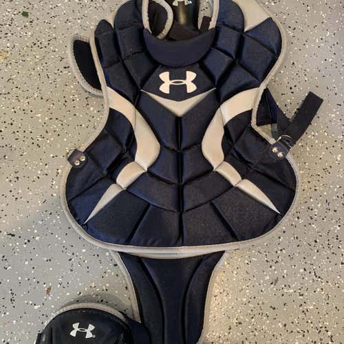 Used Under Armour Catcher's Set With Mask