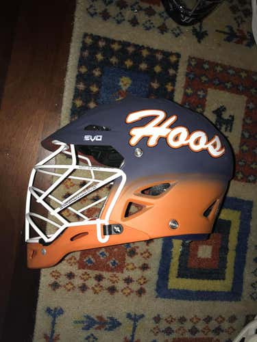 Used UVA Mens lacrosse Warrior Helmet