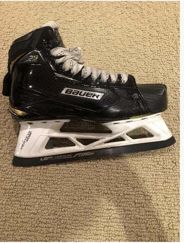 Senior Used for one season Bauer Supreme 2S Pro Goalie Skates D&R (Regular) Size 7