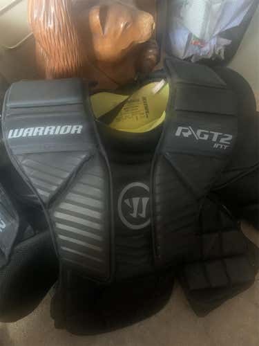Used Medium Warrior Ritual G2  Chest and Arm Protector Goalie Chest Protector