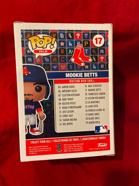 Mookie Betts Boston Red Sox Funko Pop Fanatics Exclusive New