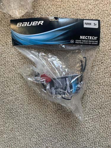 New Bauer Throat Protector