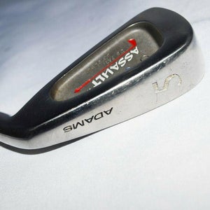 Adams Golf Assault 5 Iron Right Hand 36.75" Graphite Regular With New Grip