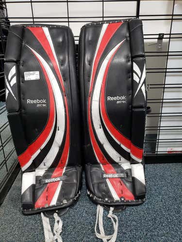 Used Reebok 9k 33" Ice Hockey Goalie Leg Pads