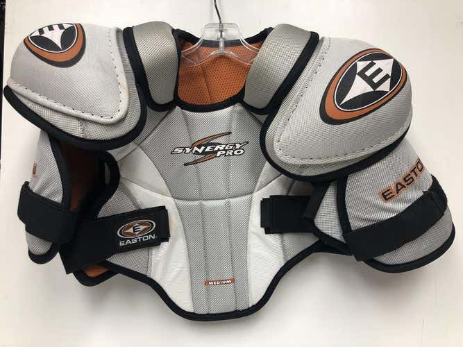Used Easton Synergy Md Ice Hockey Shoulder Pads