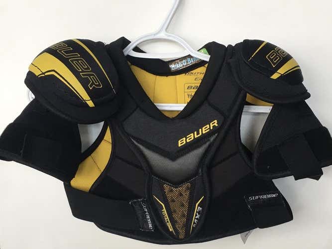 Used Bauer Total One Mx3 Lg Hockey Shoulder Pads