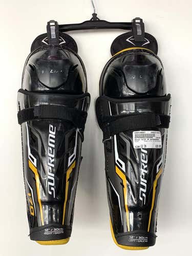 Used Bauer S170 Jr Shingaurds 12" Hockey Shin Guards