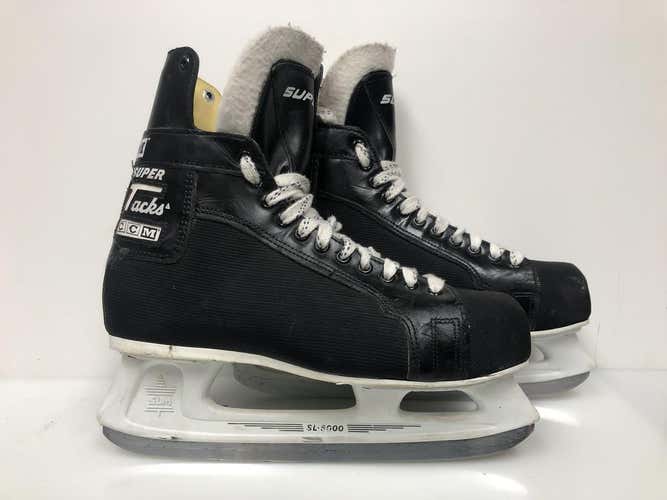 Used Ccm Super Tacks Senior 11 Ice Skates Ice Hockey Skates