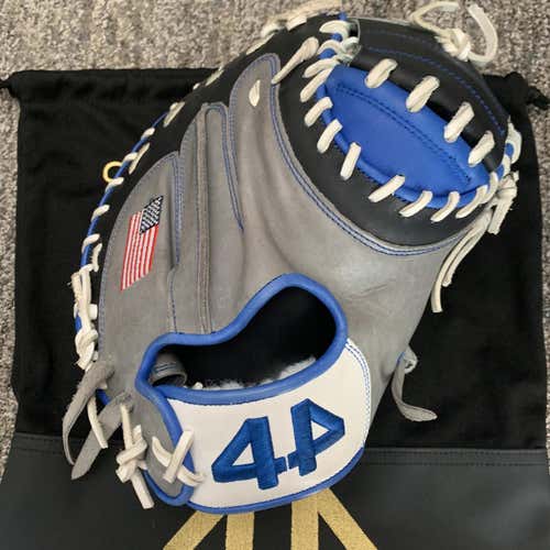 Blue Used Catcher's Signiture Series 34" Baseball Glove