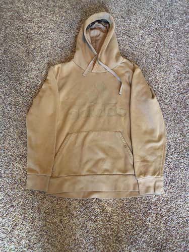 Men's Large Adidas Tan Sweatshirt