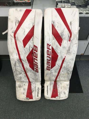 Senior Size 36” Inch + 1” Inch Bauer Supreme One.5 Ice Hockey Goalie Leg Pads