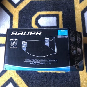 New Senior Bauer HDO Pro Clip  Visor AMBER