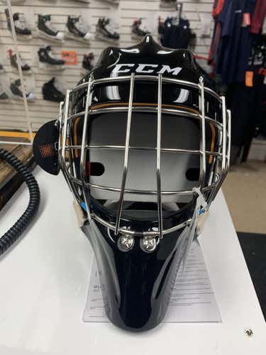 Black Senior New CCM GFL Pro Goalie Mask