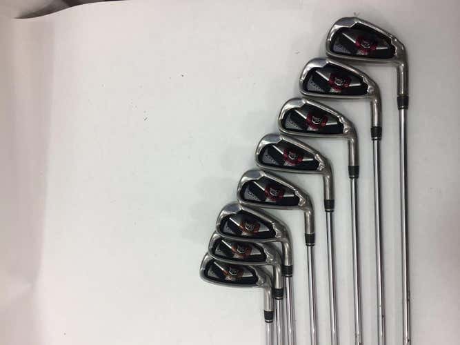 Used Wilson Staff D-100 4i-gw Aw Steel Uniflex Golf Iron Or Hybrid Sets