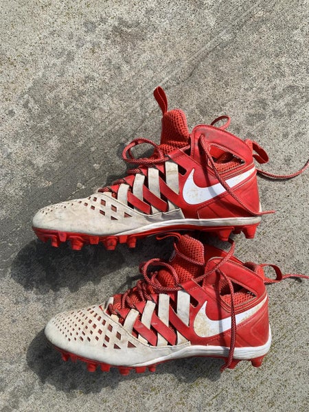 Red Adult Size 9.0 (Women's 10) Nike Cleats