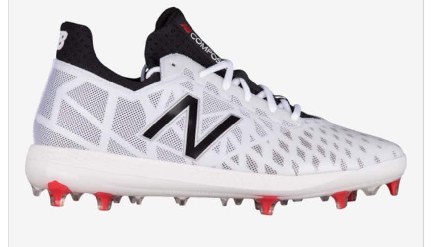 New Balance Comp V1 Cleat - White Men's Size 11