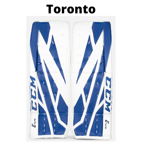 New CCM Extreme Flex 4.9 Intermediate Goalie Leg Pads