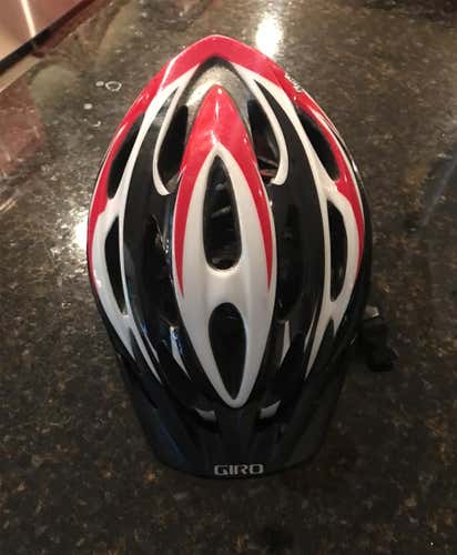 Giro Flume Bike Helmet - Red/White (Youth)