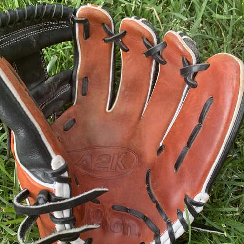 Black Used Infield A2K 11.5" Baseball Glove