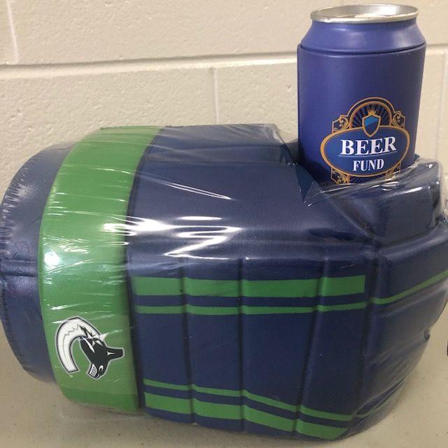 Vancouver Canucks Hockey Glove Beer Holder FREE SHIPPING