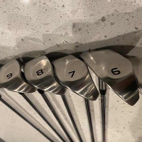 Used Right Handed CPR Steel Shaft Iron Set