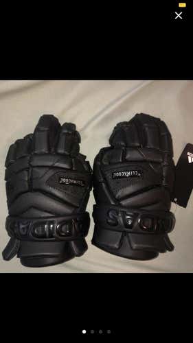 Black New Player Adidas Freak 12" Lacrosse Gloves