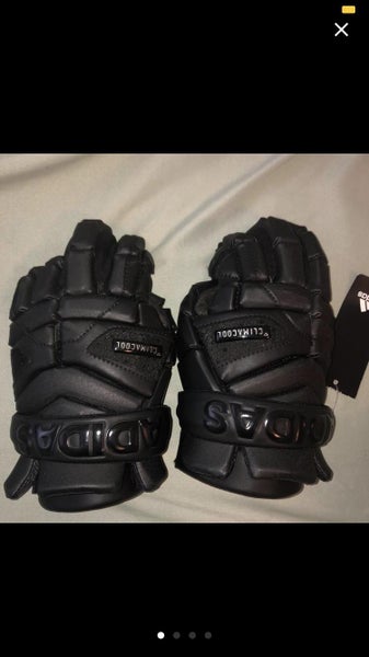 Black New Player Adidas Freak 12" Lacrosse Gloves