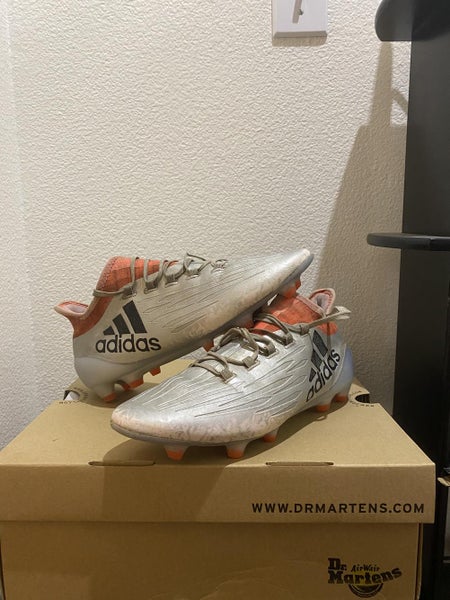 Silver Used Men's Size 9 Adidas X 16.1 Cleats