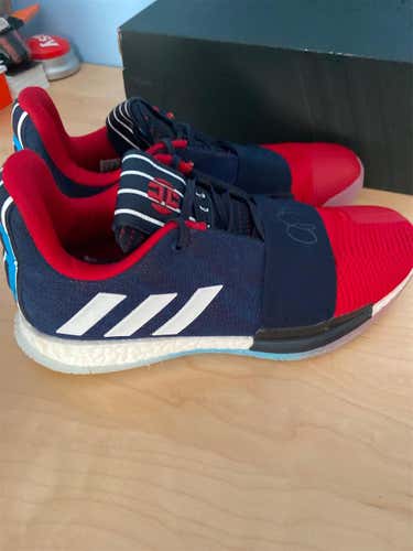 Blue Men's Size 9.0 (Women's 10) Adidas Shoes