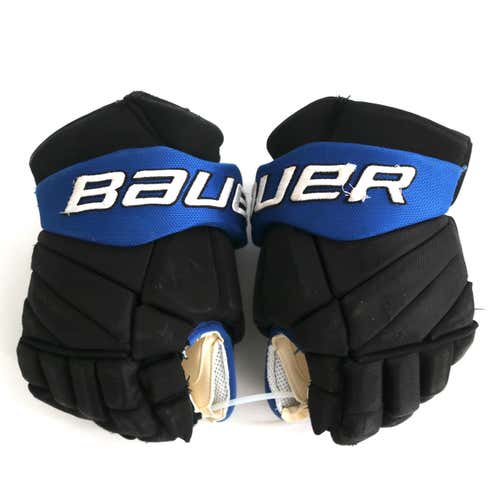 Bauer Pro Team Gloves 14" Pro Stock Black/Blue