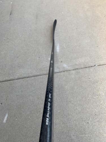 Used Senior Warrior Left Handed Alpha dx SL Hockey Stick Toe