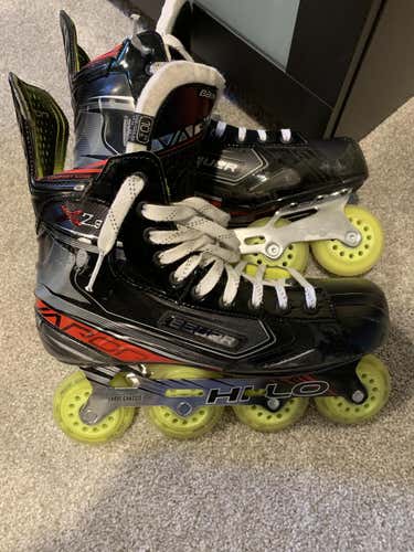 Senior Used Bauer Vapor X2.9 Inline Skates Size 10.5
