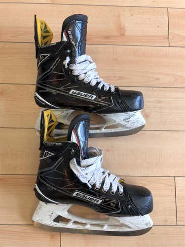 Used Bauer Supreme 1S Pro Stock Skates - Size 7 3/4 E (USK184B)