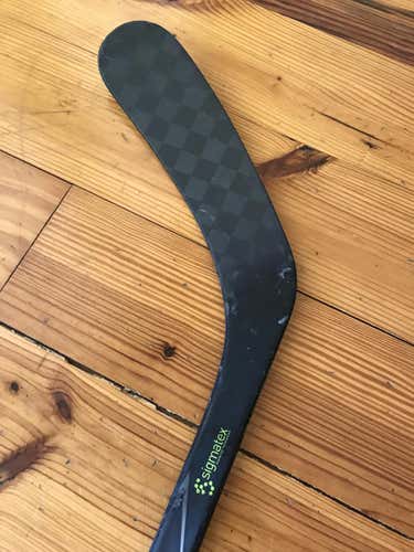 Used Senior CCM Left Handed RibCor Trigger2 PMT Hockey Stick Mid Pro Stock