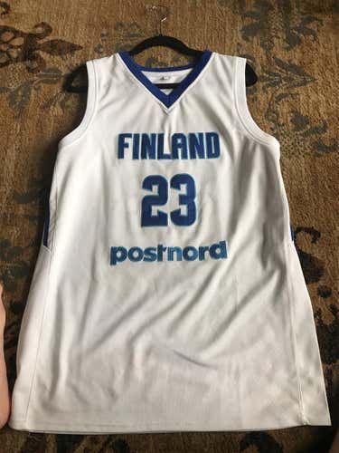Lauri Markkanen Finland National Team Home Jersey
