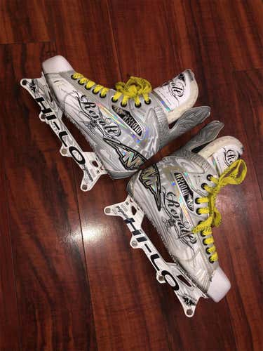 Mission Axiom T10 Revolts Inline Roller Hockey Skate Size 8D Senior