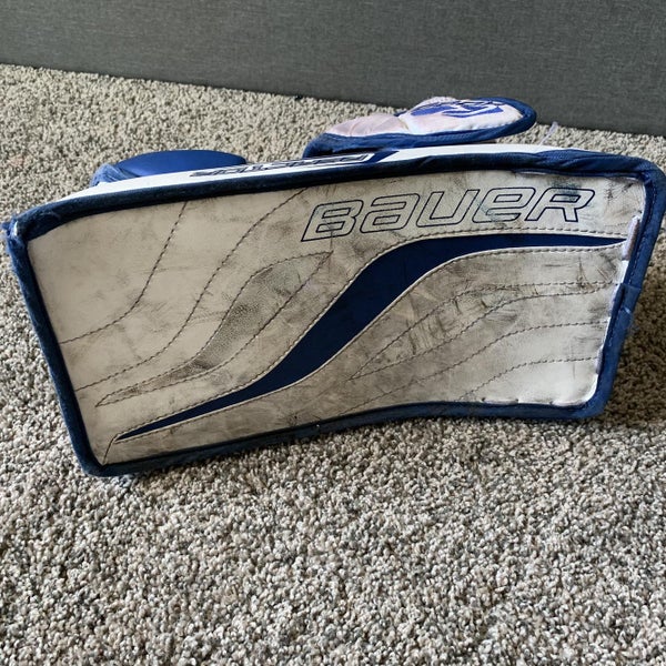 Bauer Reactor 4000 Glove And Blocker White/Navy