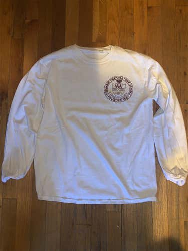 White Medium Fordham Prep Custom Ink Shirt
