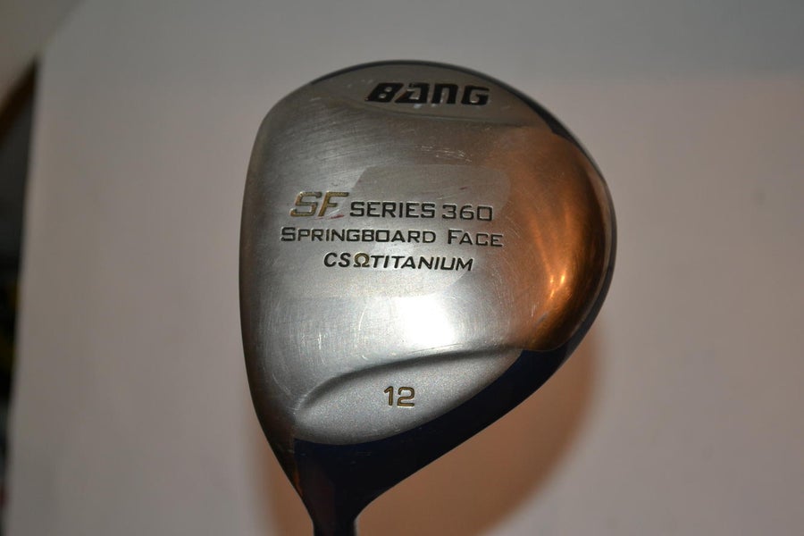 Used Men's Left Handed Bang-o-matic Driver Regular Flex 12 Loft