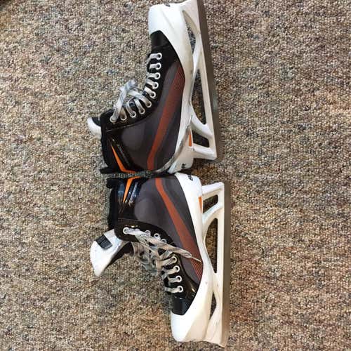 Used Bauer Performance D&R (Regular) Size 9 Hockey Goalie Skates