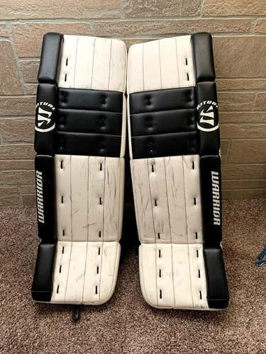 Used Junior 28" Warrior Ritual G3 Goalie Leg Pads