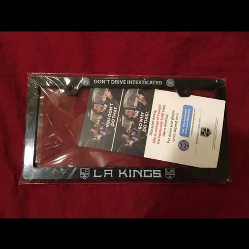 Los Angeles Kings License Plate Frame “Don’t Drive Intexticated” AAA Promo - NHL Hockey