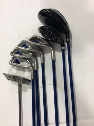 Used Ping Moxie 8 Piece Graphite Uniflex Golf Junior Club Sets