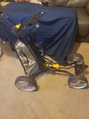 Black Used Unisex Sun Mountain Push Cart