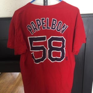 Men’s Red Jonathon Papelbon Red T-Shirt