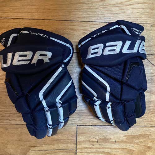 Used Bauer Vapor X100 12" Gloves